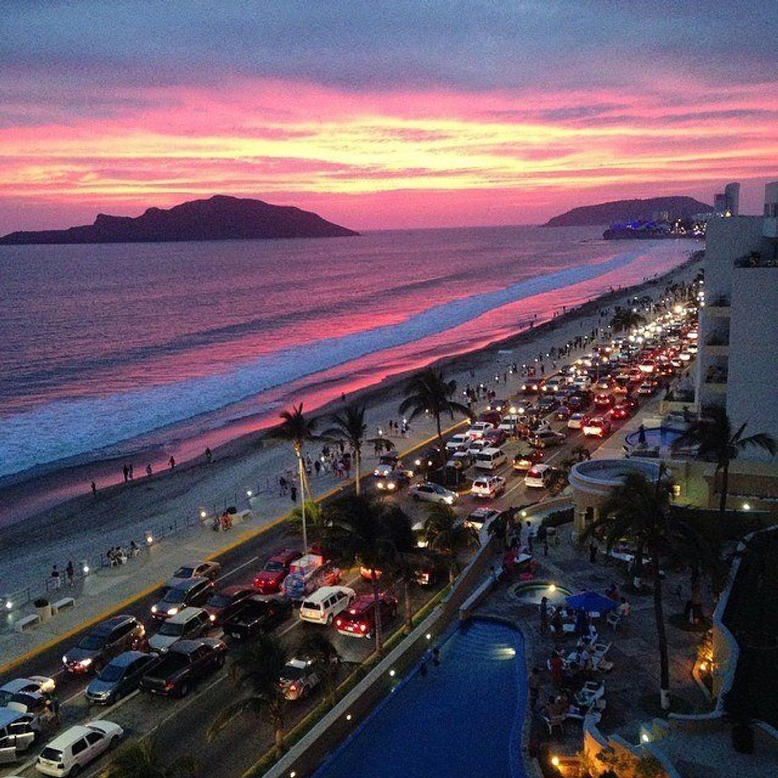 Lugar Mazatlan Malecón