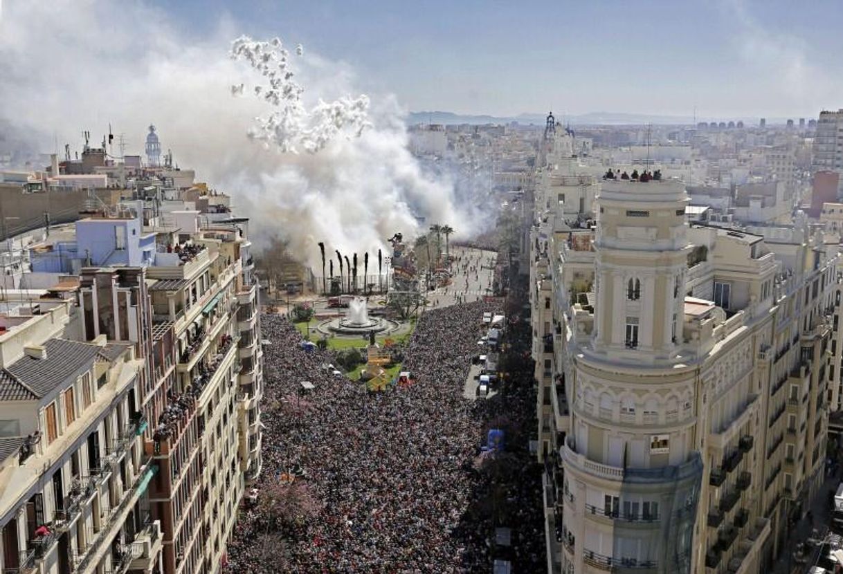 Lugar Mascleta valenciana