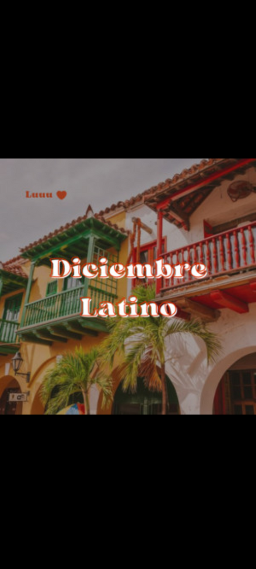 Canción Diciembre Latino