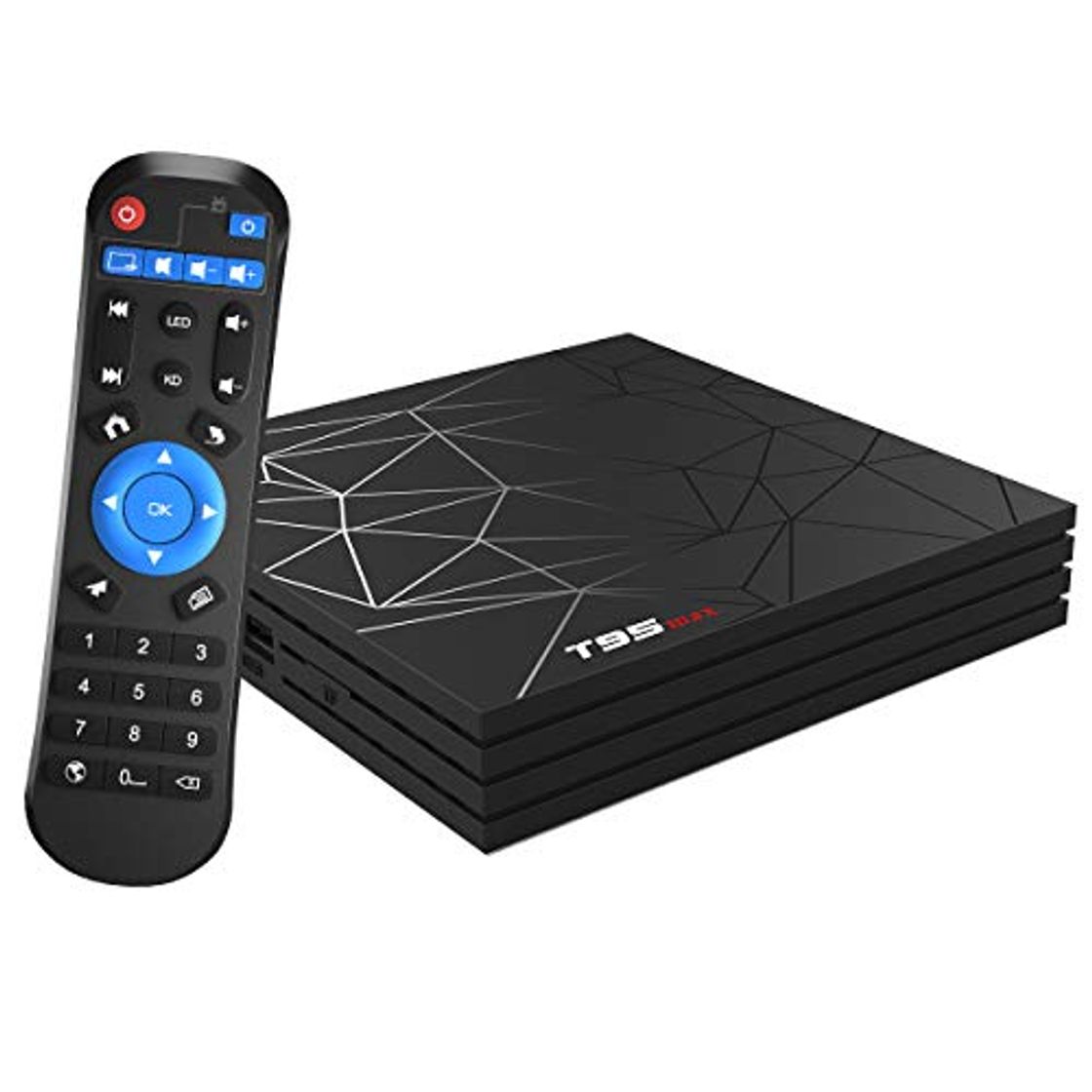 Electrónica Android TV Box，T95 MAX Android 9.0 TV Box 4GB RAM/32GB ROM H6