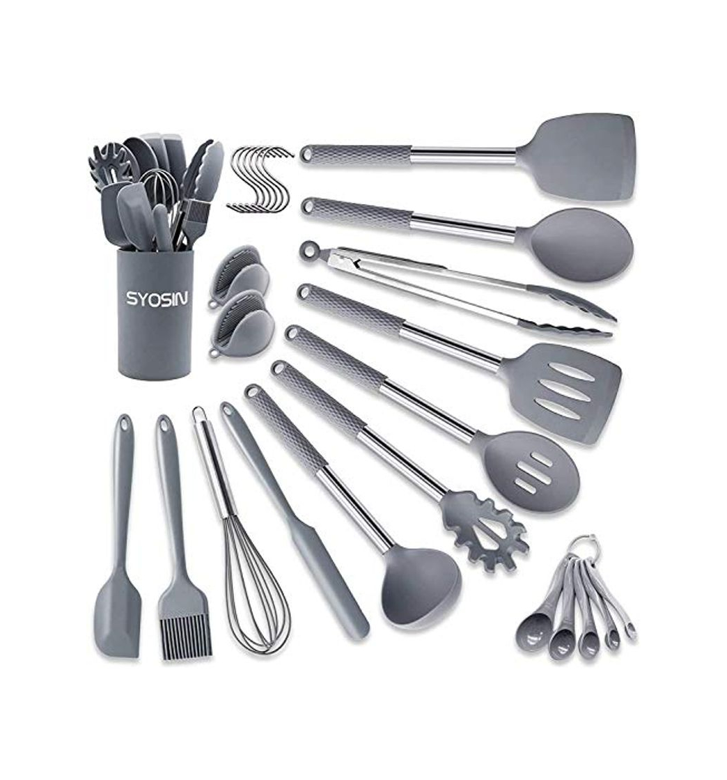 Social BAIYING Utensilios de Cocina de Silicona
