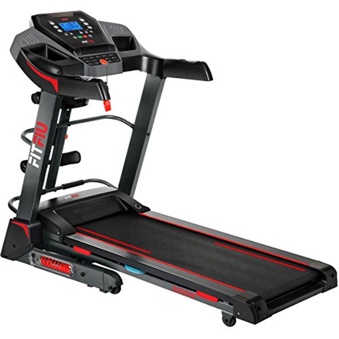 Social FITFIU Fitness MC-500 - Cinta de correr Plegable con Inclinación Automática, pantalla