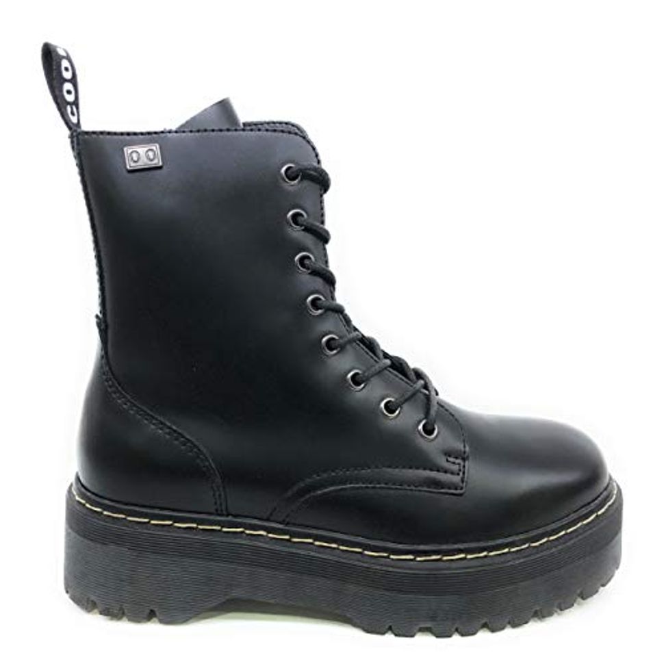 Moda BUONAROTTI Botin Militar COOLWAY Doble Piso