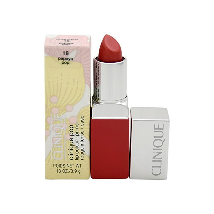 Producto Clinique Pop Lip Color Barra de Labios y Base Color 18 Papaya