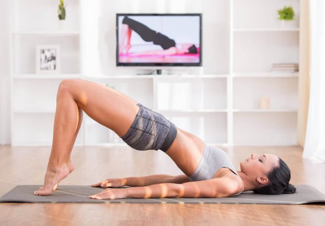 exercício em casa
