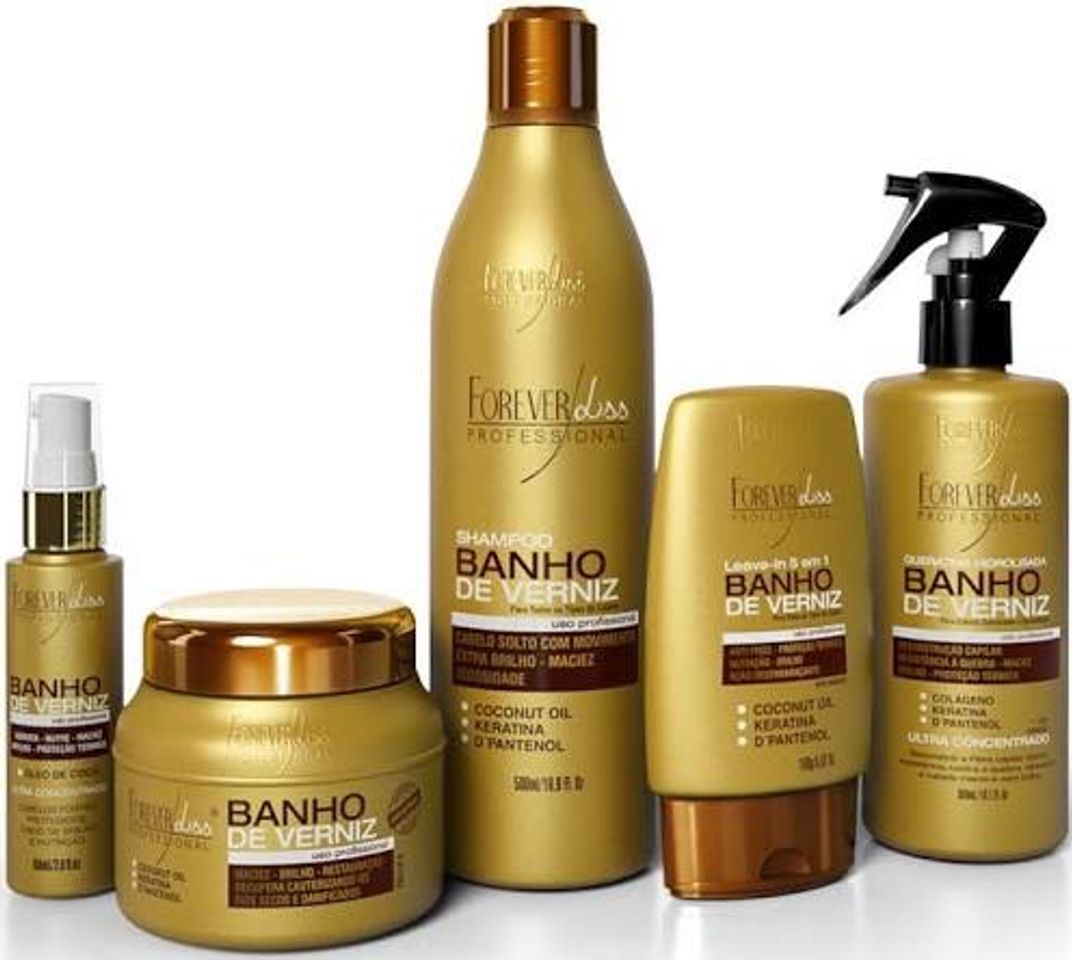 Producto Kit Banho de Verniz Completo Forever Liss