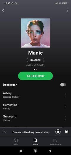 Manic, de Halsey🎤