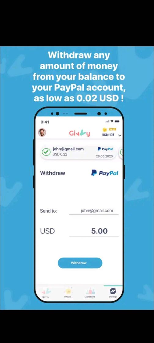 App Givvy Game - Earn money