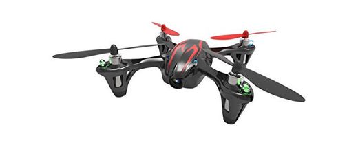 HUBSAN H107C dron con cámara Rojo, Blanco 4 rotores - Drones con