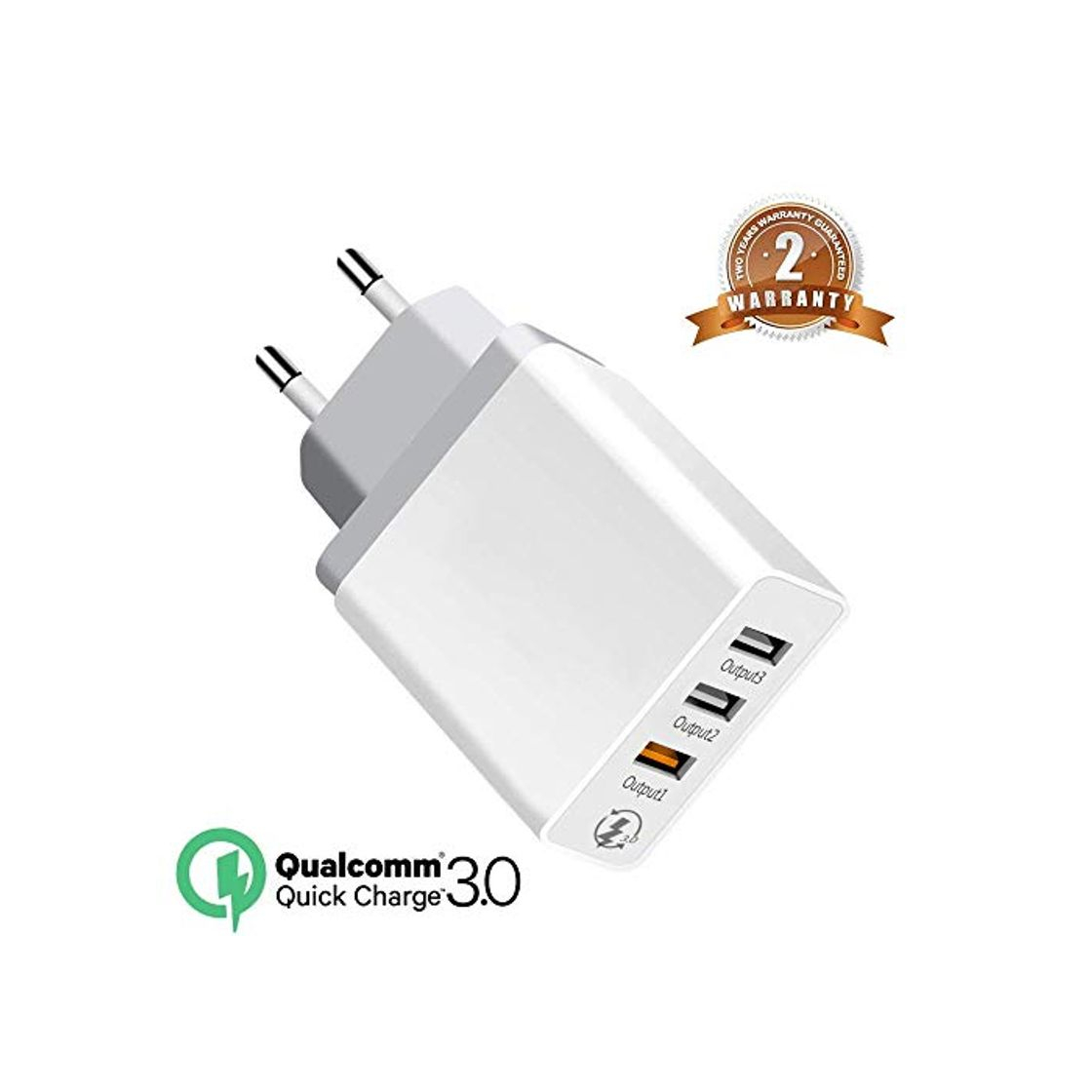 Electronic Quick Charge 30W Cargador 3.0 Cargador de Viaje Enchufe Cargador USB Carga