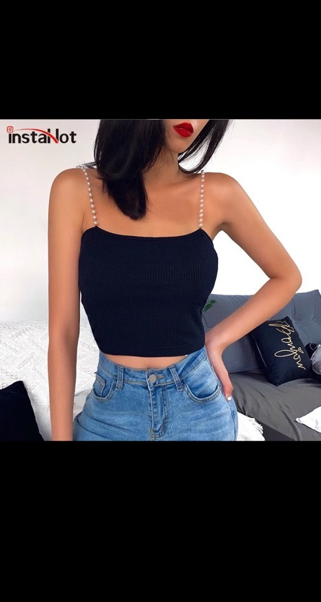 Social Camisola con perlas 