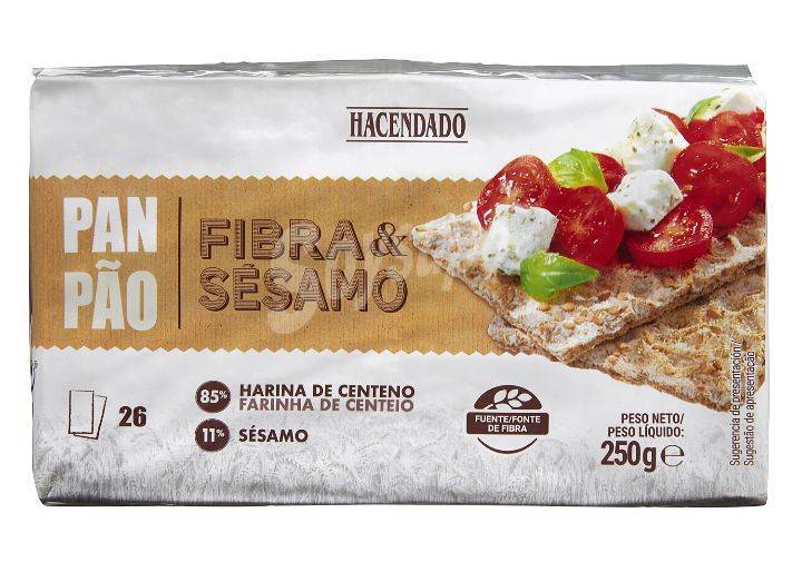 Fashion Tostadas de centeno con sésamo (Mercadona)