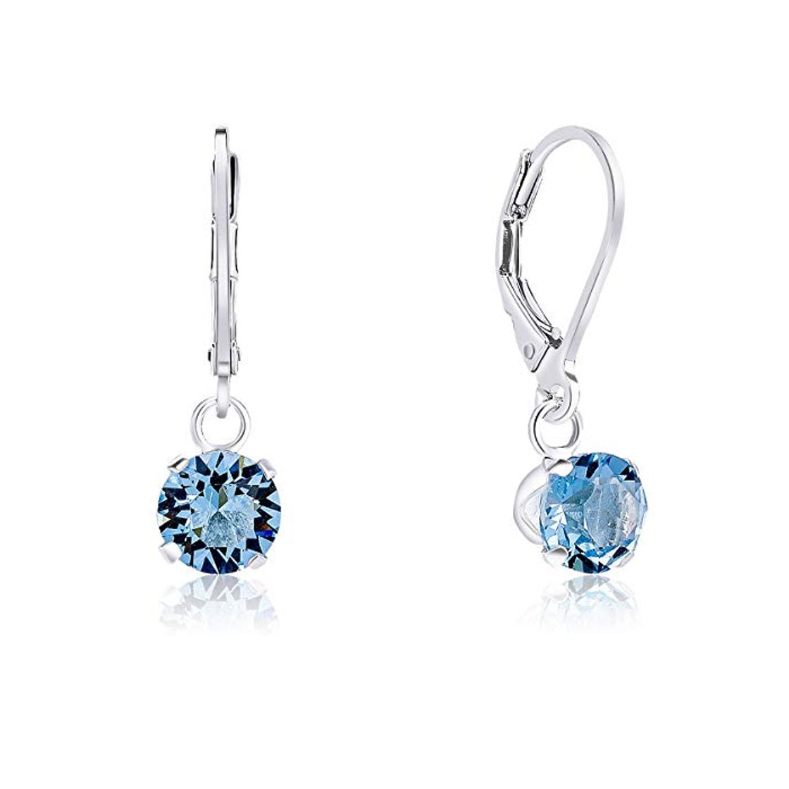 DTP Silver - Pendientes de plata en forma redonda - Plata de