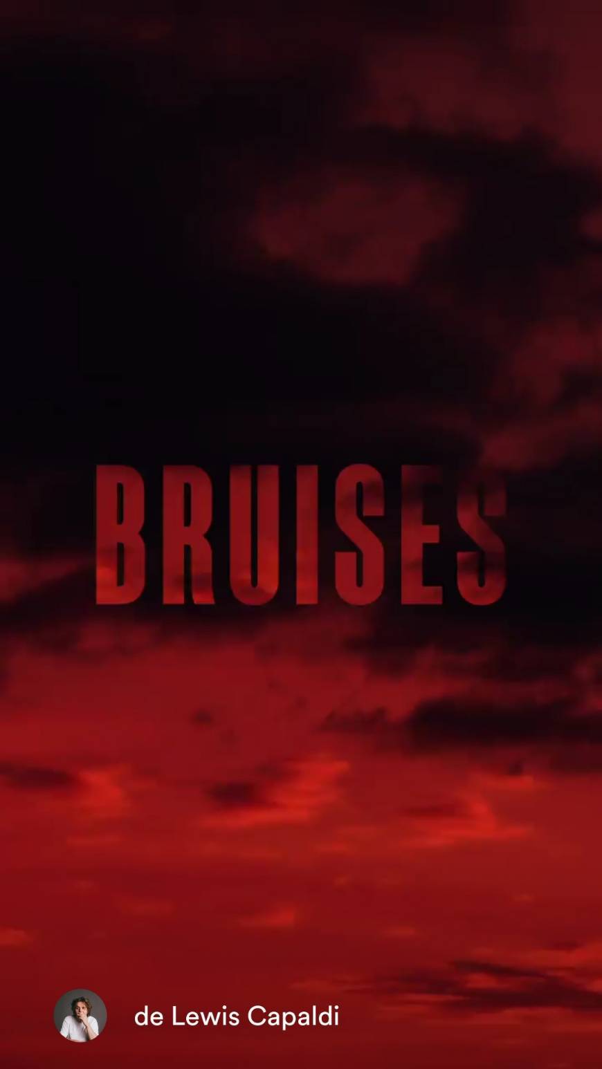 Canción Lewis capaldi - bruises