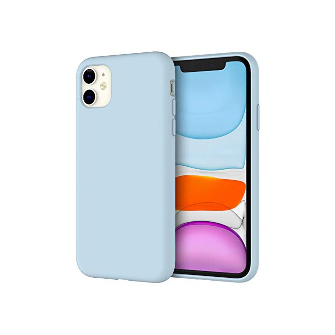 Electrónica JETech Funda de Silicona Compatible Apple iPhone 11