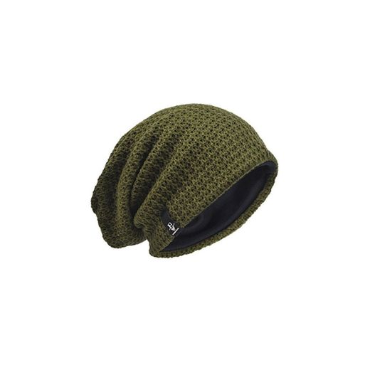 Hombre Gorro de Punto Slouch Beanie Knit Invierno Verano Hat