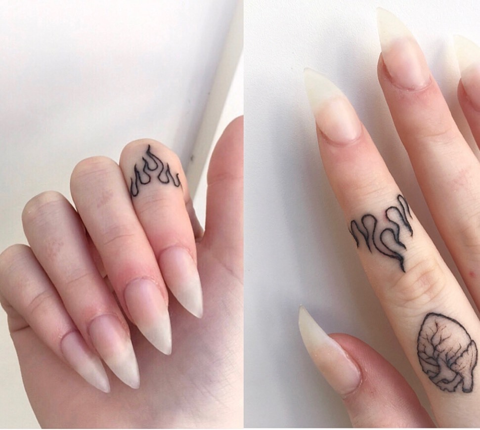 Fashion Hand Tattoo