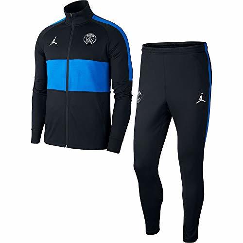 Product NIKE PSG M Nk Dry Strk Trksuit K4th Chándal, Hombre, Black/Black/Hyper Cobalt/(White)