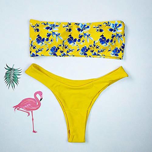 Product N/R Traje de baño de baño de Bikini de Cintura Alta Banho