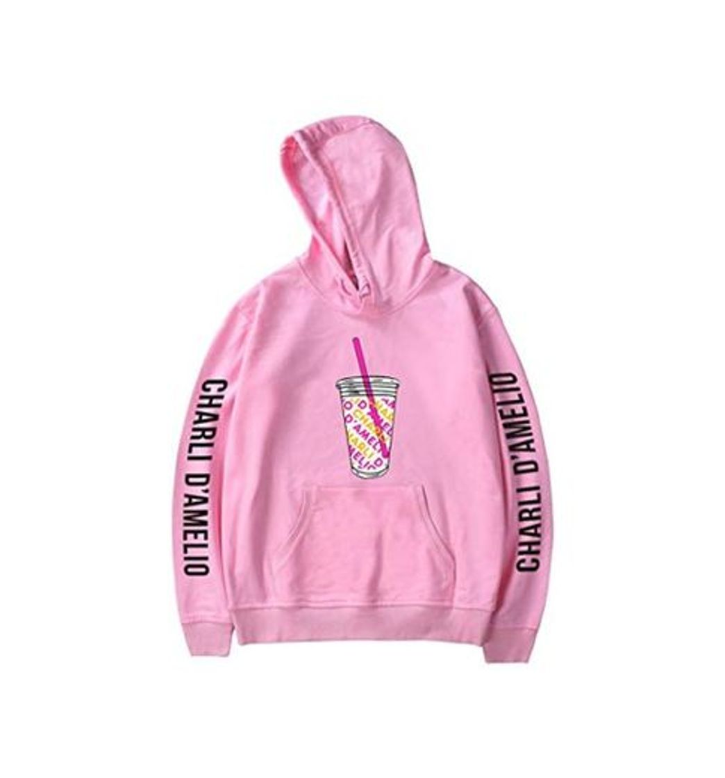 Products OLIPHEE Sudadera con Capucha Hype House Estampado De Moda Suéter Deportivo De