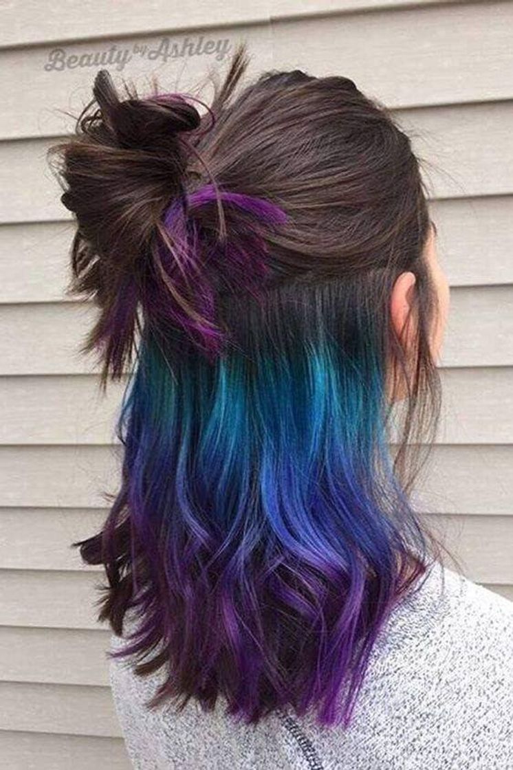 Social Cabelo colorido