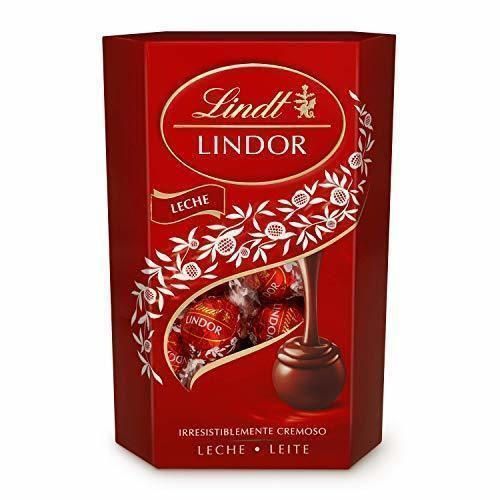 Social Lindt Lindor Bombones de Chocolate con Leche - Aprox. 16 bombones