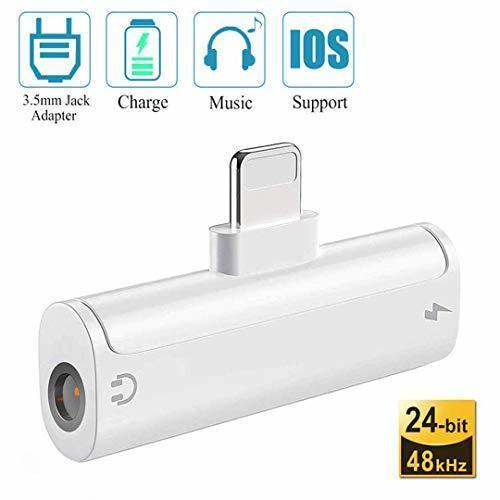 Social Adaptador de Auriculares para iPhone 8 Adaptador de Jack Conector de 3.5mm