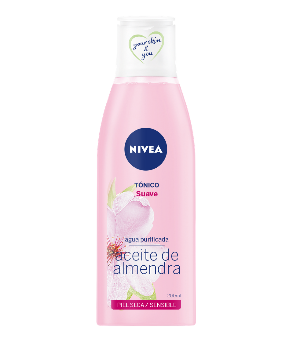 Fashion Tónico facial para piel seca con Aceite de almendras | NIVEA