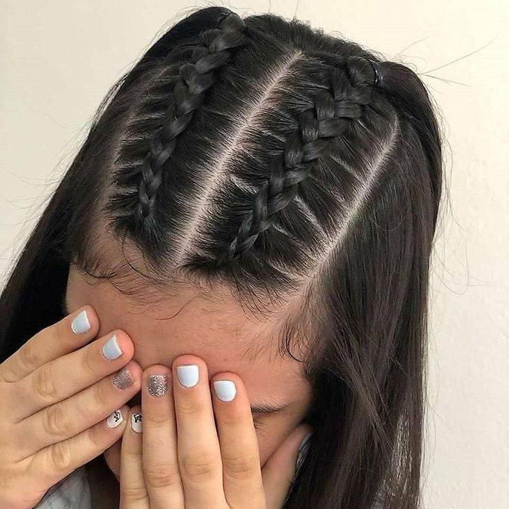 Fashion Penteado com trança 