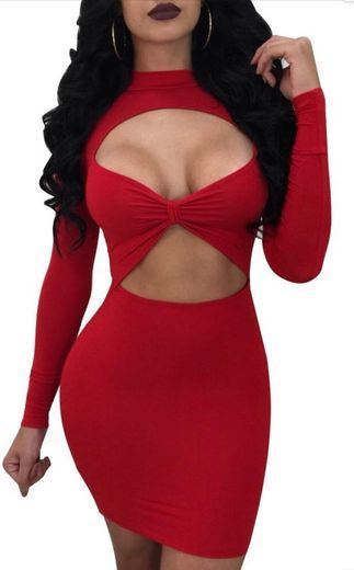 Social Vestido vermelho