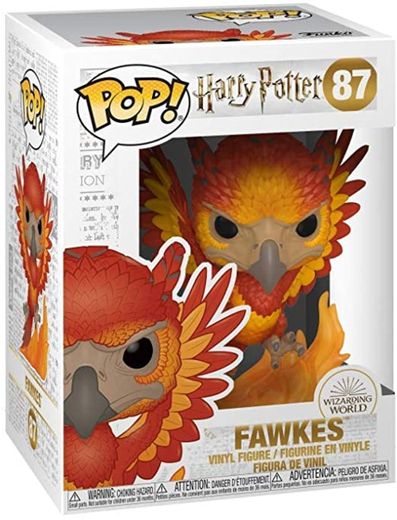 Funko- Pop Figura de Vinilo: Harry Potter S7-Fawkes Coleccionable,