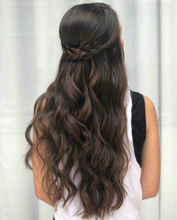 Fashion Penteado com trança 