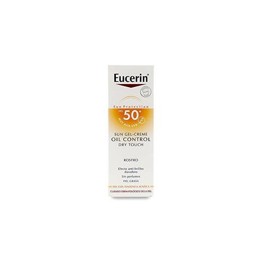 EUCERIN Sun Gel-Creme Oil Control Dry Touch PFS50+ 50ML