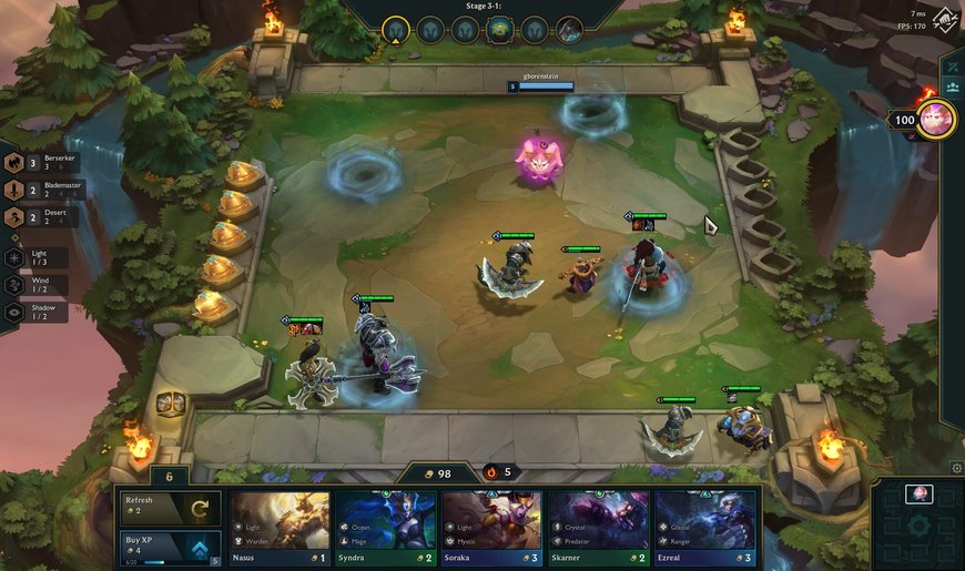 Videogames TeamFight Tactics