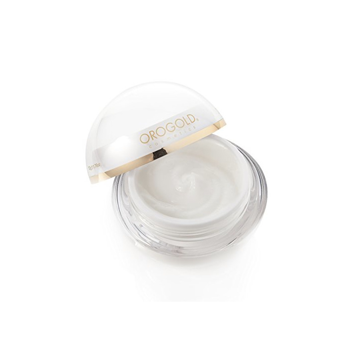 Beauty Orogold Crema hidratante profunda de 24K de oro blanco para la cara