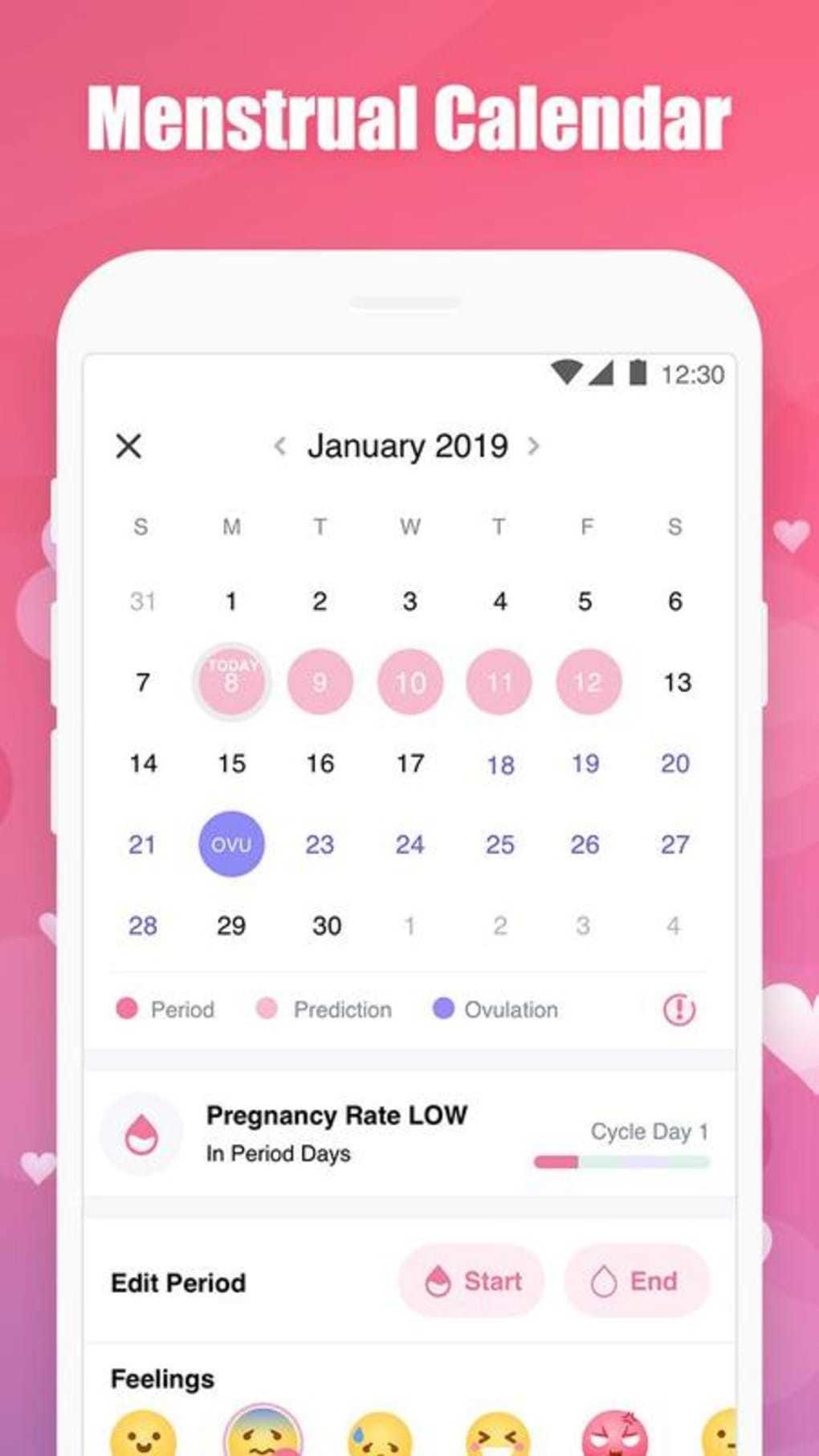 Period calendar 