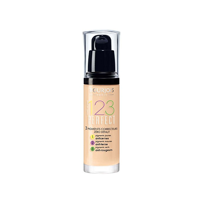 Beauty Bourjois 123 Perfect Base de Maquillaje Tono 52 Vanilla