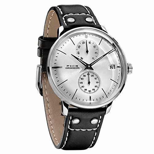 Producto FEICE Reloj Automático para Hombres Reloj Mecánico Reloj Bauhaus con Esfera Cepillado