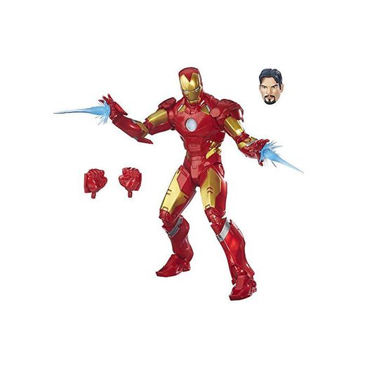Avengers- Marvel Legends Figura Iron Man, Multicolor