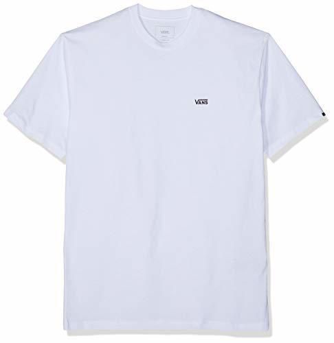 Vans Herren Left Chest Logo Tee T-Shirt, Weiß