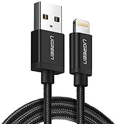 Fashion Cable Lightning UGREEN para iPhone 11/11 Pro/11 Pro MAX/XR/X