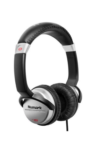 Numark HF125 - Auriculares de DJ Profesionales Ultraportátiles con Cable de 1