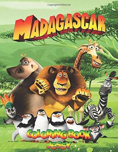 Madagascar Coloring Book: For Kids and Toddlers