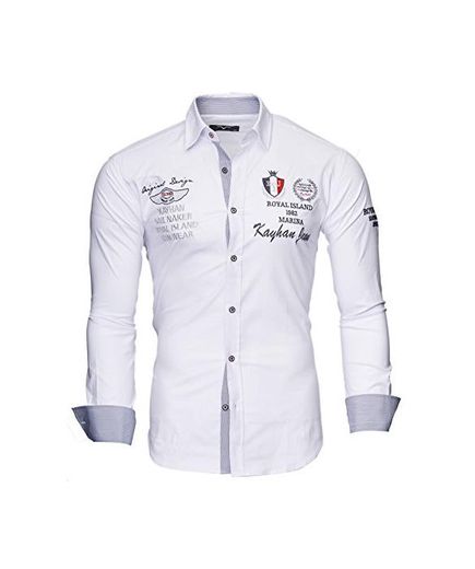 Kayhan Hombre Camisa Monaco White