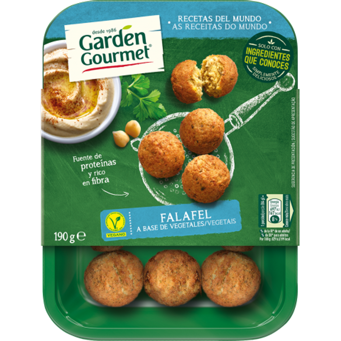 Moda GARDEN GOURMET Falafel 190g. | Nestlé Family Club