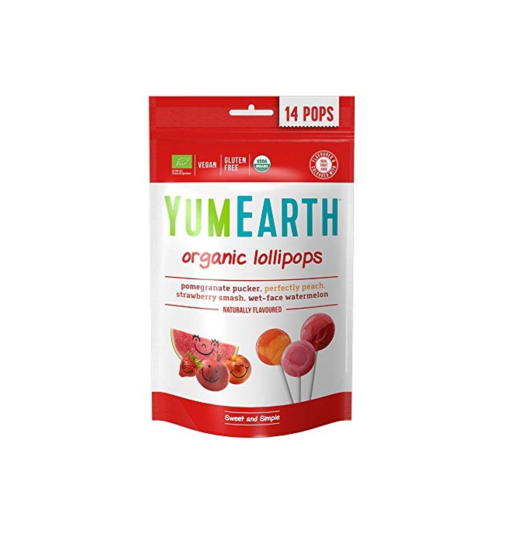 Product YumEarth - Piruletas Orgánicas de Frutas 4 sabores