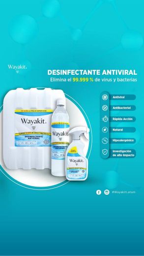 DESINFECTANTE ANTIVIRAL 