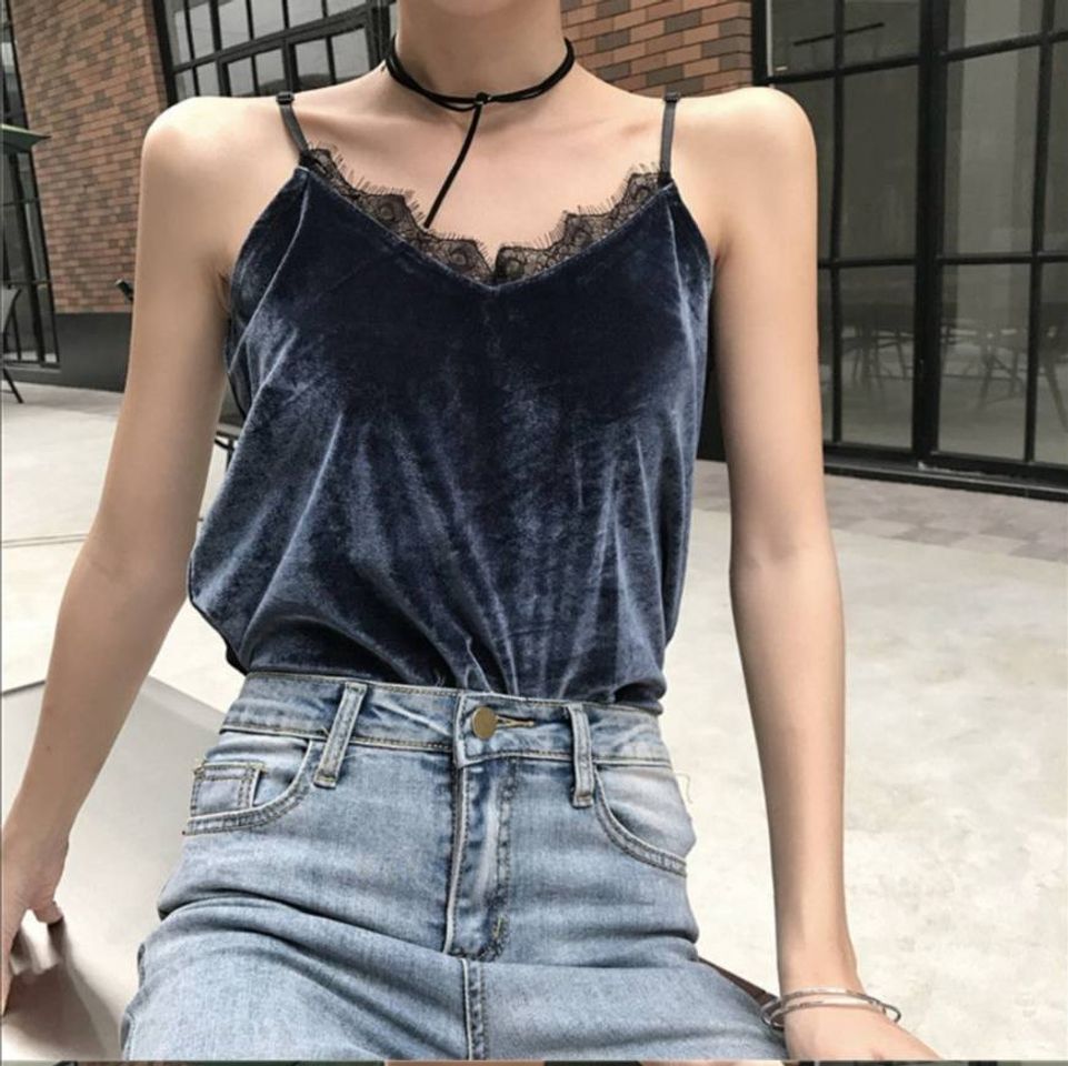 Social Camisola de terciopelo