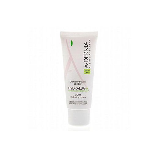 A-Derma Hydralba Cr Hidratante UV SPF20 Ligera Normal/Mixta