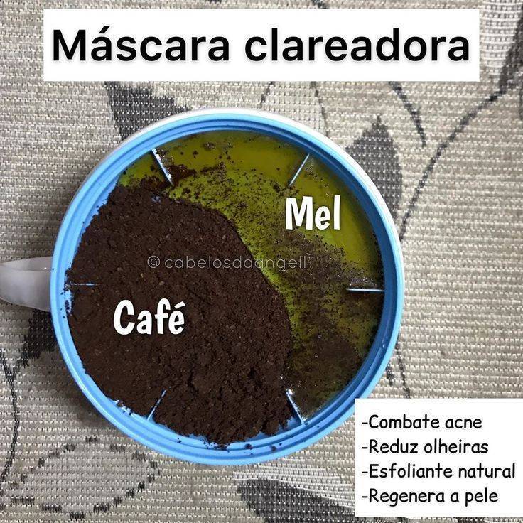 Social Máscara de café e mel